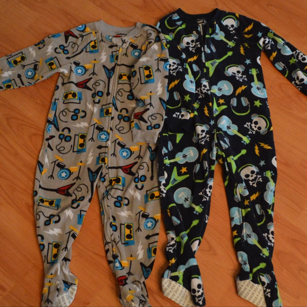Boys Fleece Sleeper Set